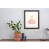 18" x 24" Black Solid Wood Hanging Picture Frame