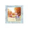 12" x 12" Blue Solid Wood Tabletop Picture Frame