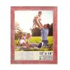 12" x 18" Red Solid Wood Hanging Picture Frame