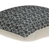 Black And White Vintage Design Throw Pillow