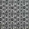Black And White Vintage Design Throw Pillow