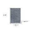 10' x 14' Gray Non Slip Rug Pad