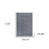 12' x 15' Gray Non Slip Rug Pad