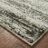 8' X 10' Ash And Slate Abstract Area Rug