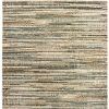 10' X 13' Ivory And Sage Abstract Area Rug