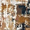 6' X 9' Ivory And Gray Abstract Area Rug