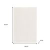 2' x 8' Beige Non Slip Rug Pad