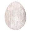 24" X 18" White Easter Solid Wood Hanging Dimensional Sculpture