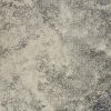 5' X 7' Gray And Ivory Abstract Area Rug
