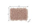 14" X 20" Pale Pink Lumbar Throw Pillow