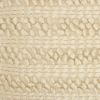 14" X 20" Cream Lumbar Throw Pillow with Pompoms And Texture