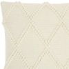 18" Ivory Cotton Blend