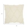 18" Ivory Cotton Blend