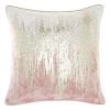 18" Pink Velvet Throw Pillow
