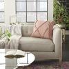 Boho Chic Blush Textured Lines Throw Pillow