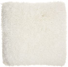 20" White Throw Pillow