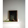 8" x 8" Gray Solid Wood Tabletop Picture Frame