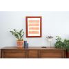 12" x 16" Red Solid Wood Hanging Picture Frame