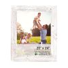 20" x 24" White Solid Wood Hanging Picture Frame