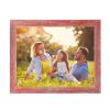 4" x 6" Red Solid Wood Tabletop Picture Frame