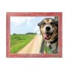 9" x 12" Red Wood Hanging Picture Frame