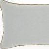 12" X 20" Periwinkle Cotton Throw Pillow