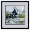 Reflections Watercolor Abstract Framed Art