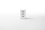 24" Solid Wood and Wood Nightstand