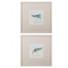Set of Two Sandpipers Watercolor Wall Art