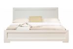 Moma White Wood Platform Queen Bed With Two Nightstands