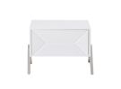 19" Wood One Drawer Nightstand