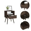 25" Wood One Drawer Nightstand