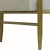 28" White Solid Wood Two Drawer Nightstand