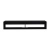 59" Black Floating Mount TV Stand