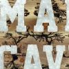 16" X 16" Brown And Gray Man Cave Wood And Metal Wall Decor