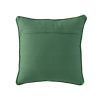 18" Green And Red Floral Velvet Cotton Christmas Tree Throw Pillow