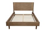 Natural Wood Full Bed Frame
