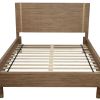 Natural Wood Full Bed Frame