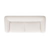 Alpine 90.5" Sherpa Sofa, Ivory White Boucle