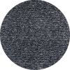 6' Black And White Hand Woven Round Rug