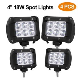 4 inch 18 watt LED Spotlights, waterproof (Option: Style1)