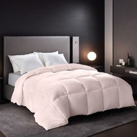 Pink Plump Thick Comforter (Duvet Insert) (Option: Pink-Q)